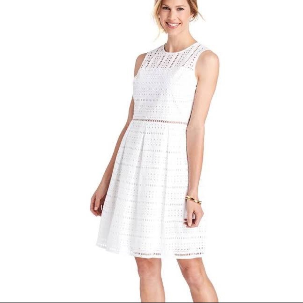 White eyelet, Vineyard Vines Sundress, size 6